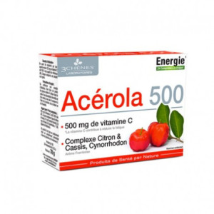 3 Chênes Acerola 500 - 24 Comprimes