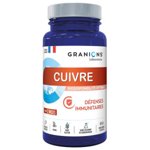 Granions Cuivre - 60 Gélules Végétales