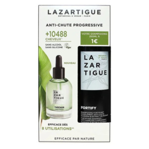 Lazartigue Coffret Anti-chute Progressive Sérum 50ml et Shampooing 250ml