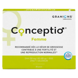 Granions Conceptio Femme - 30 Capsules et 30 Gélules