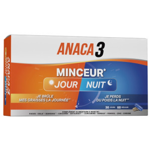Anaca3 Minceur Jour/Nuit - 60 Gélules