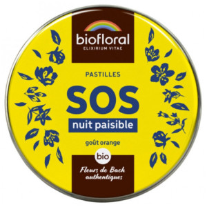 Biofloral Pastilles de Secours Nuit Paisible Bio - 50 g