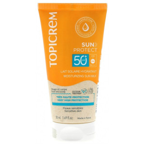 Topicrem Sun Protect Lait Solaire Hydratant SPF50+ 50 ml