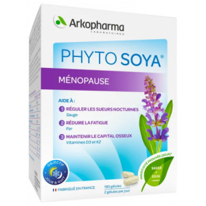 Arkopharma Phyto Soya Ménopause - 180 Gélules