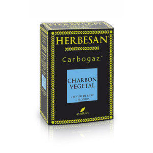Carbogaz Charbon Végetal, Levure de Bière, Propolis - 45 gélules