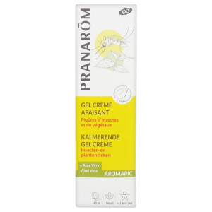 Pranarôm Gel Crème Apaisant Piqûres d'Insectes et de Végétaux Bio - 40 ml