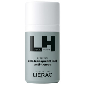 Lierac Homme Déodorant Anti-Transpirant 48H Anti-Traces - 50 ml