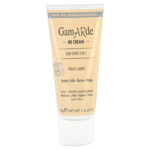 Gamarde BB Cream Soin Teinté 4 en 1 Bio Teinte : Peaux Claires - 40 g