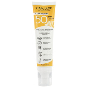 Gamarde Solaire Fluide Haute Protection SPF50 Bio - 100 ml