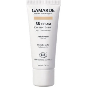 Gamarde BB Cream Soin Teinté 4 en 1 Peaux Mates Bio - 40ml