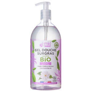 MKL Green Nature Gel Douche Surgras Fleur Blanche Bio - 1 L
