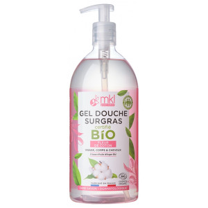MKL Green Nature Gel Douche Surgras Fleur de Coton Bio - 1 L