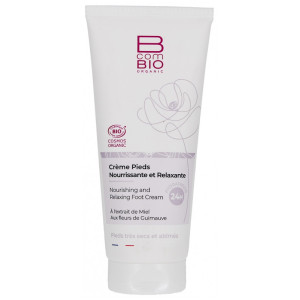 BcomBIO Crème Pieds Nourrissante et Relaxante Bio - 100 ml