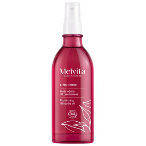 Melvita L'Or Rose Huile Sèche Lift Pro-Fermeté Corps Bio - 100 ml