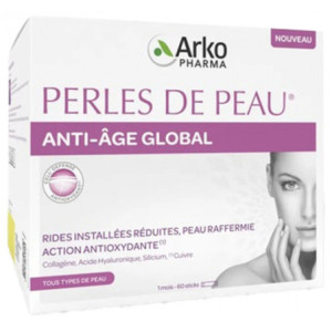 Arkopharma Perles de Peau Anti-Âge Global - 60 Sticks