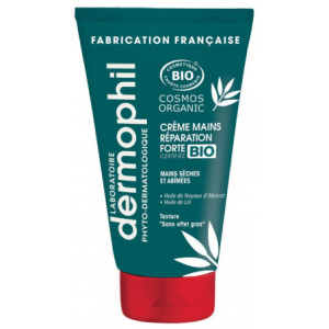 Dermophil Indien Crème Mains Réparation Forte Bio - 75 ml