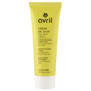 Avril Crème de Jour Peaux Sèches et Sensibles Bio - 50 ml