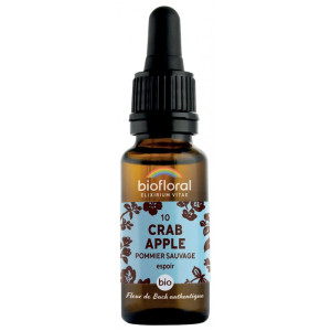 Biofloral Fleurs de Bach 10 Crab Apple Bio - 20 ml