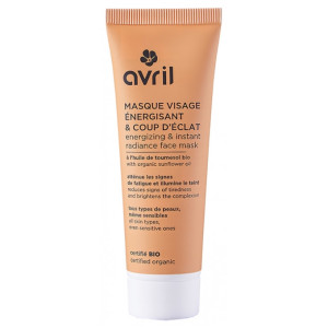 Avril Masque Visage Énergisant & Coup d'Éclat Bio - 50 ml