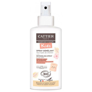Cattier Kids Spray Démêlant Parfum Fleur de Guimauve Bio - 200 ml