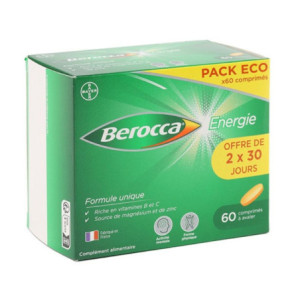 Bayer Berocca Énergie - 60 comprimés à avaler