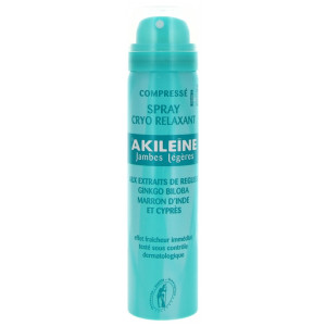 Akileïne Spray Cryo Relaxant Jambes Légères - 75 ml
