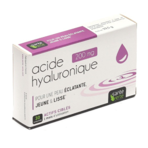 Santé Verte Acide Hyaluronique 200 mg - 30 Comprimés