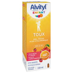 Alvityl Enfant Sirop Toux Sèche et Grasse - 150 ml
