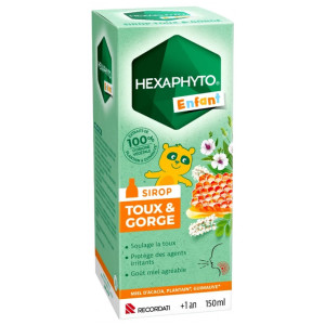 Hexaphyto Sirop Toux & Gorge Enfant - 150 ml