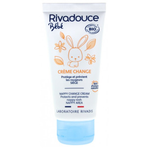 Rivadouce Bébé Crème pour le Change Bio - 50 g