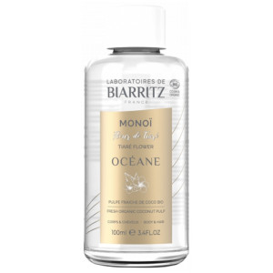 Biarritz Océane Monoï Océane Fleur de Tiaré Bio - 100 ml