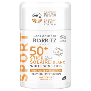 Biarritz Sport Stick Solaire Coloré SPF50+ Bio - 12 g