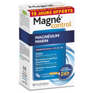 Nutreov Magné Control - 60 Comprimés + 15 Offerts