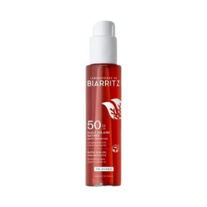 Biarritz Huile Solaire Satinée SPF50 Bio - 125ml