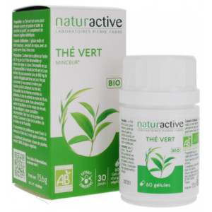 Naturactive Thé Vert Bio - 60 Gélules