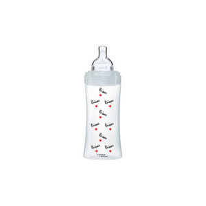 Biberon Plastique Anti-colique Bisous - 330ml