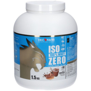 ERIC FAVRE Iso Zero 100% Whey Protéine Choco Intense - 1.5kg
