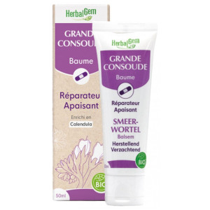 HerbalGem Grande Consoude Baume Apaisant Bio - 50 ml