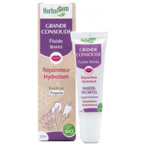 HerbalGem Fluide Lèvres Réparateur Hydratant Bio - 10 ml