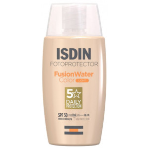 Isdin Fotoprotector Fusion Water Color SPF50   Teinte : Light - 50 ml 