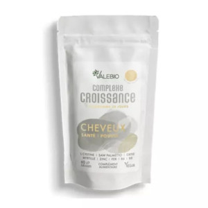 Valebio Complexe croissance cheveux - 60 capsules