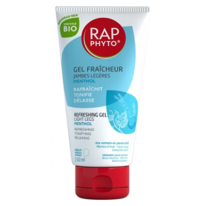 Rap Phyto Gel Fraîcheur Jambes Légères Menthol Bio - 150 ml