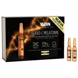 Isdin Isdinceutics Flavo-C Melatonin - 10 Ampoules