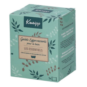 Kneipp Coffret Galets Effervescents Les Essentiels - 5x80g