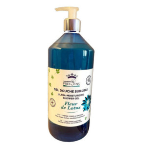 Freesens Gel Douche Surgras à la Fleur de Lotus - 1 litre 