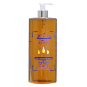 Freesens Huile de Douche aux 3 Huiles Précieuses - 1 litre