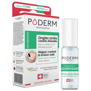 Poderm Nourrissant Ongles Striés Huile-Sérum Ongles & Contours - 8 ml