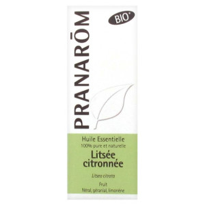 Pranarôm Huile Essentielle Litsée Citronnée (Litsea citrata) Bio 10 ml