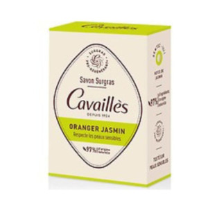 Cavaillès SAVONS SOLIDES Savon Surgras Oranger Jasmin - Peaux Sensibles - 200g