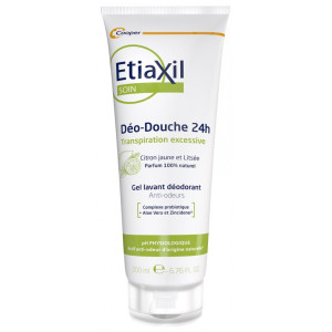 Etiaxil Déo-Douche 24H Gel Lavant Déodorant Citron Jaune et Litsée - 200 ml